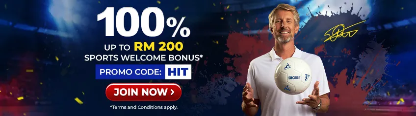SBOBET Welcome Bonus